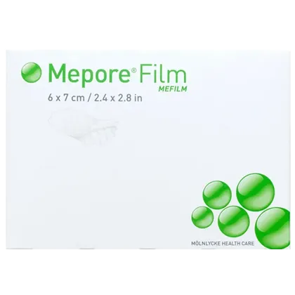 Mepore Adhesive Film Dressing 6cm x 7cm Pack of 10
