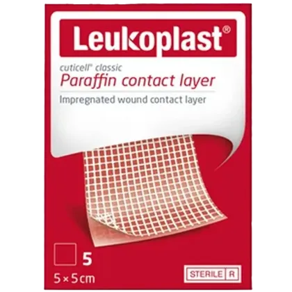 Leukoplast Cuticell Classic 5cm x 5cm Pack of 5