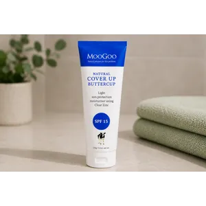 MooGoo Cover-Up Buttercup SPF 15 Natural Moisturiser 120g