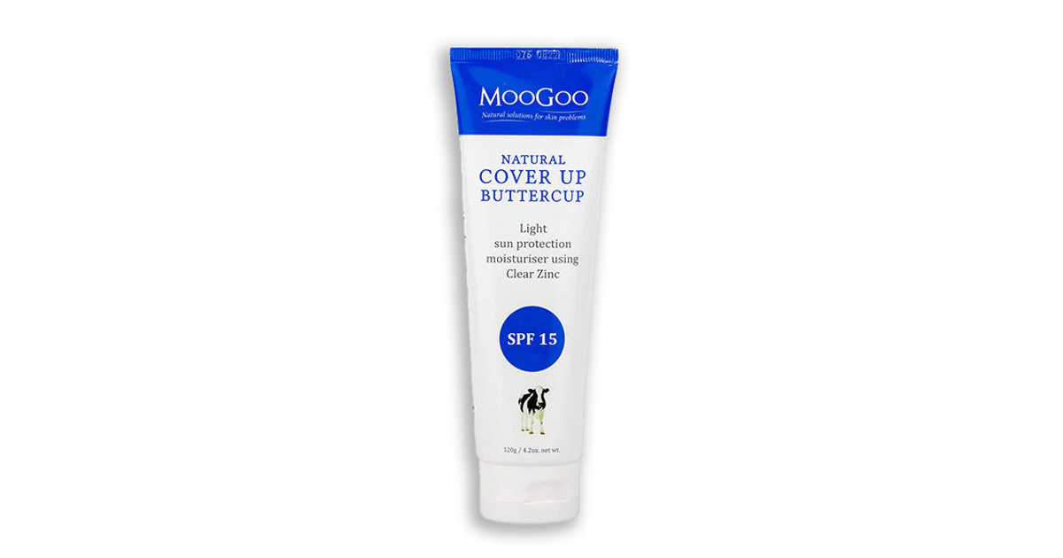 MooGoo Cover Up Buttercup SPF 15 Natural Moisturiser 120g
