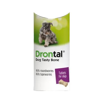 Drontal Dog Tasty Bone Tablet Pack of 1 (Prescription)