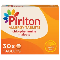 Piriton Allergy Tablets Pack of 30 x 3
