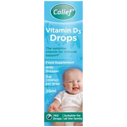 Colief Vitamin D3 Drops 20ml