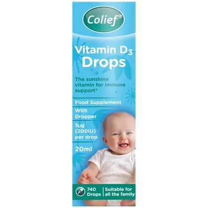 Colief Vitamin D3 Drops 20ml
