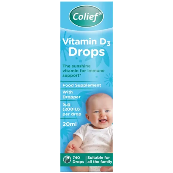 Colief Vitamin D3 Drops 20ml