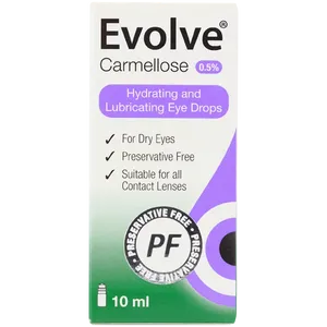 Evolve Carmellose 0.5% Hydrating and Lubricating Eye Drops 10ml