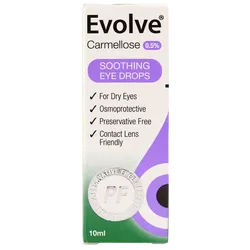 Evolve Carmellose 0.5% Soothing Eye Drops 10ml