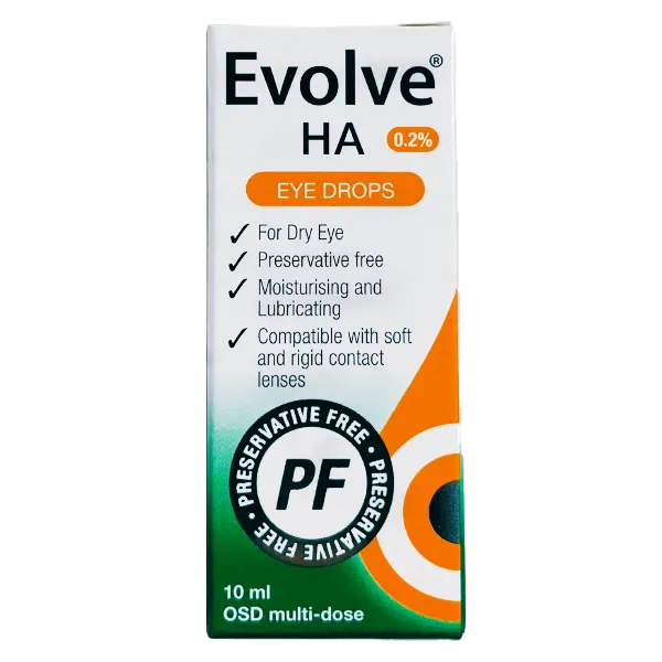 Evolve HA 0.2% Eye Drops 10ml