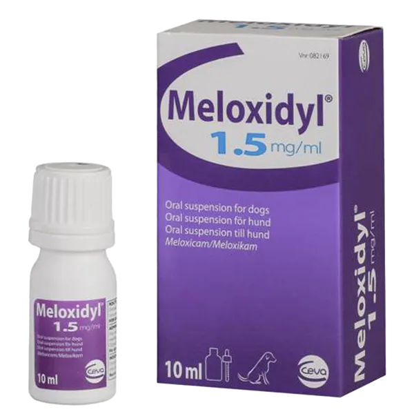 Meloxidyl Oral Suspension for Dogs 1.5mg/ml 10ml