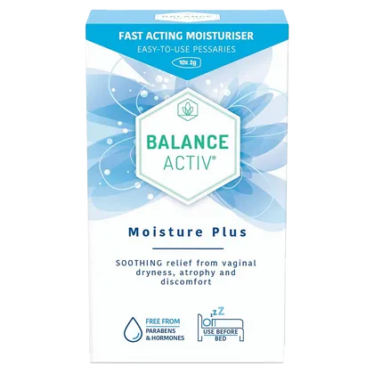 Balance Activ Moisture Plus Pessaries 2g Pack of 10