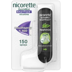 Nicorette® QuickMist SmartTrack 1mg/Spray Mouthspray Nicotine Freshmint 150 Sprays (Stop Smoking Aid)