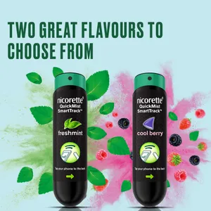 Nicorette® QuickMist SmartTrack 1mg/Spray Mouthspray Nicotine Freshmint 150 Sprays (Stop Smoking Aid)