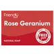 Friendly Soap Rose Geranium Soap 95g