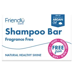 Friendly Soap Shampoo Bar Fragrance Free 95g