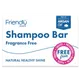 Friendly Soap Shampoo Bar Fragrance Free 95g