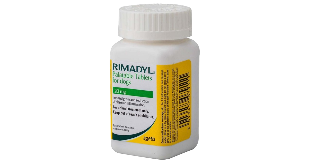 Rimadyl Palatable Tablet 20mg - Weldricks Pharmacy