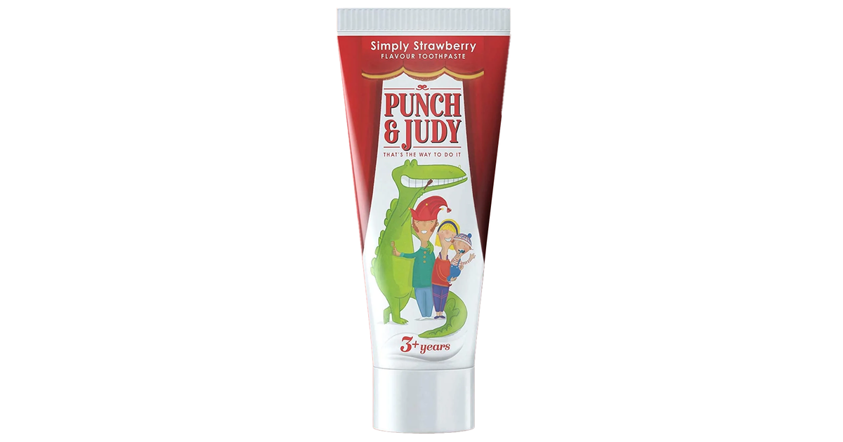 Punch & Judy Simply Strawberry Toothpaste 3+ Years 50ml