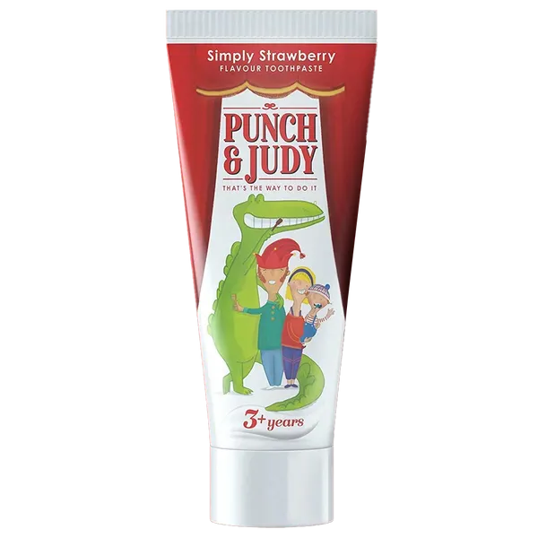 Punch & Judy Simply Strawberry Toothpaste 3+ Years 50ml
