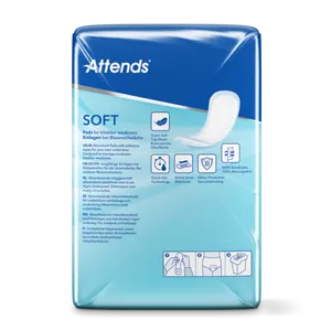 Attends Soft 5 Pack of 38