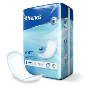Attends Soft 5 Pack of 38
