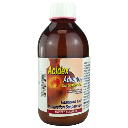 Acidex Advance Oral Suspension Aniseed 500ml