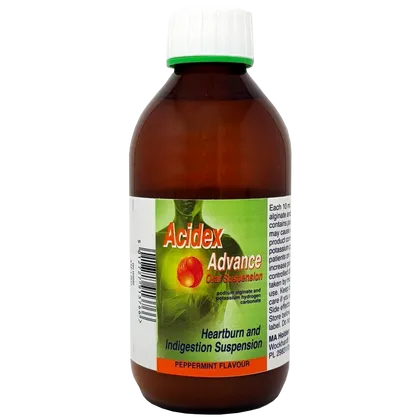 Acidex Advance Oral Suspension Peppermint 500ml