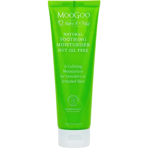 MooGoo Baby & Child Natural Soothing Moisturiser Nut Oil Free 120g