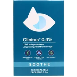 Clinitas 0.4% Eye Drops 0.5ml pack of 30