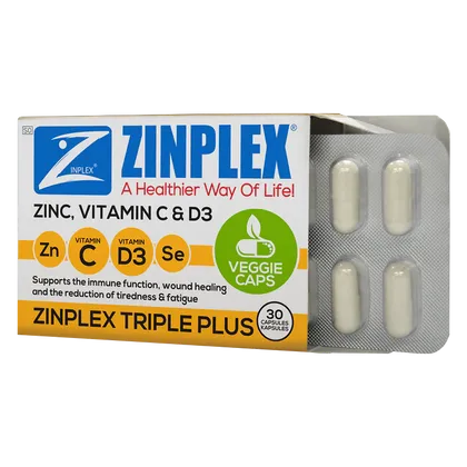 Zinplex Triple Plus Capsules Pack of 30
