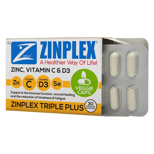 Zinplex Triple Plus Capsules Pack of 30