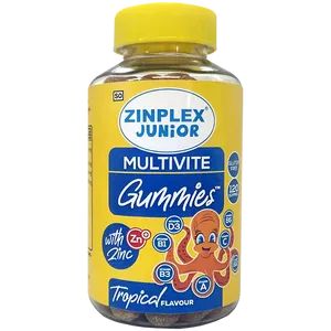 Zinplex Junior Multivite Gummies Pack of 120