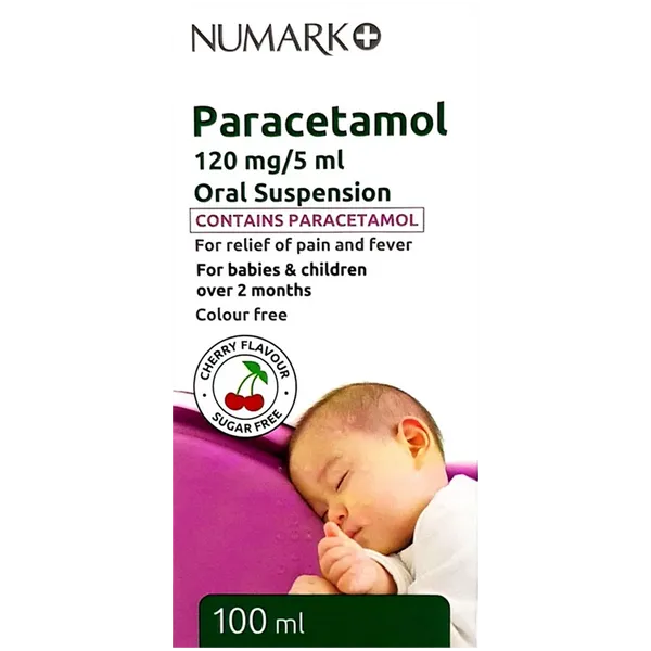 Numark Paracetamol 120mg/5ml Oral Suspension 100ml