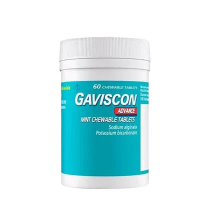 Gaviscon Advance Mint Chewable Tablets Pack of 60
