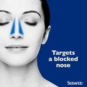 Sudafed Blocked Nose & Sinus Capsules Pack of 16