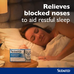 Sudafed Blocked Nose & Sinus Capsules Pack of 16