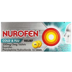 Nurofen Cold & Flu Tablets Pack of 16