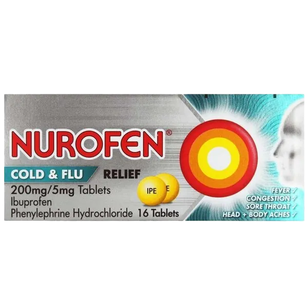 Nurofen Cold & Flu Tablets Pack of 16