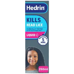 Hedrin Kills Headlice Liquid Gel 250ml