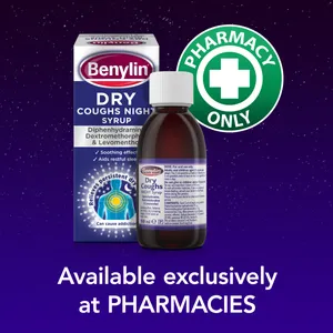 Benylin Dry Cough Night Syrup 150ml