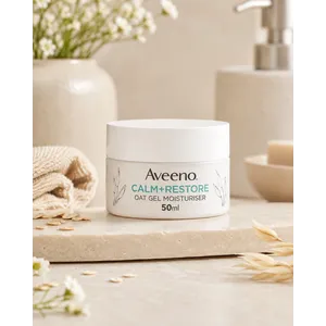 Aveeno Calm + Restore Oat Gel Moisturiser 50ml