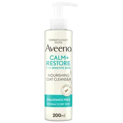 Aveeno Calm + Restore Nourishing Oat Cleanser 200ml
