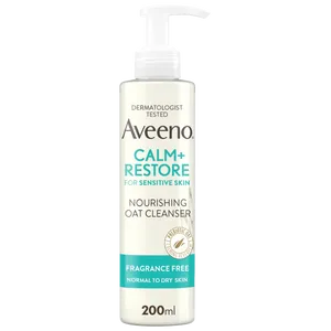 Aveeno Calm + Restore Nourishing Oat Cleanser 200ml