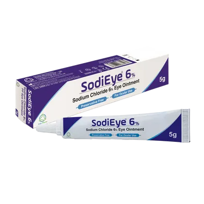 SodiEye Sodium Chloride 6% Eye Ointment 5g