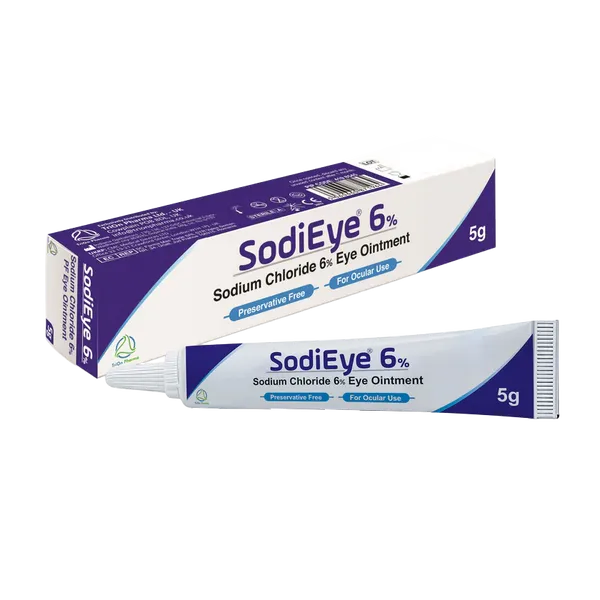 SodiEye Sodium Chloride 6% Eye Ointment 5g