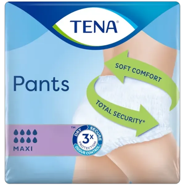 TENA Pants Protect+ Maxi Extra Large Pack of 10