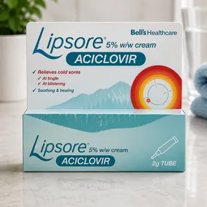 Aciclovir 5% w/w Cold Sore Cream 2g