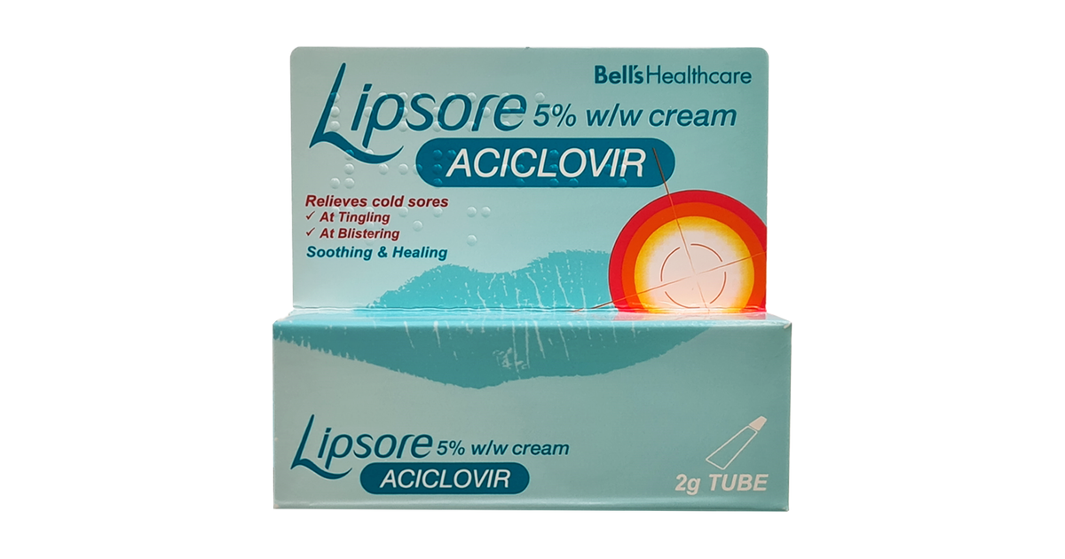 Aciclovir 5% w/w Cold Sore Cream 2g