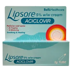 Aciclovir 5% w/w Cold Sore Cream 2g