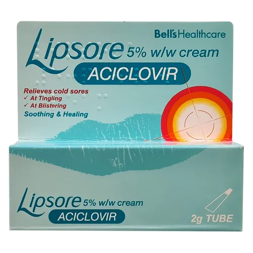 Aciclovir 5% w/w Cold Sore Cream 2g