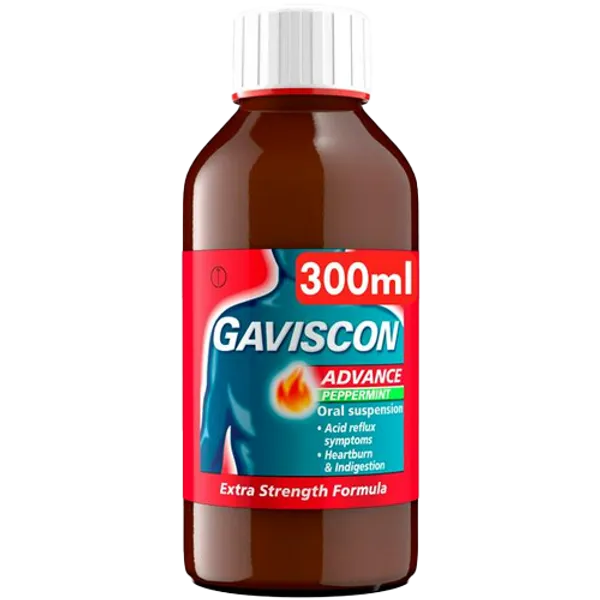 Gaviscon Advance Oral Suspension Peppermint 300ml